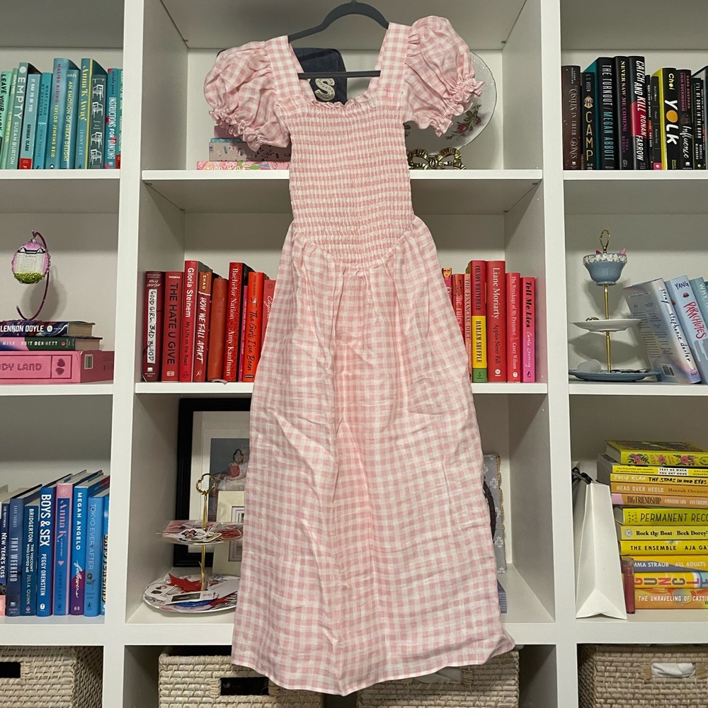 NWT Sleeper Gingham Dress
